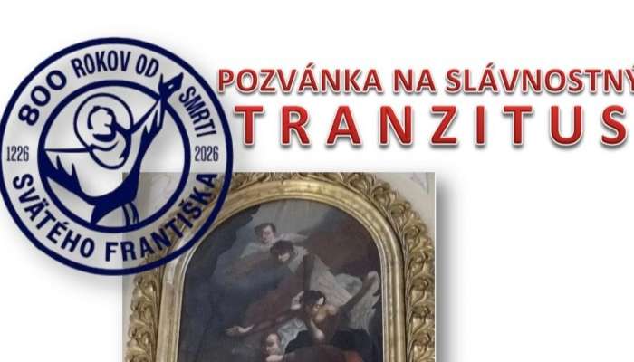 Časť plagátu: Pozvánka na slávnostný Tranzitus