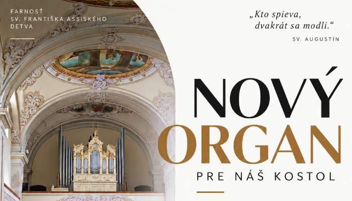 Plagát s fotkou detvianskeho organu